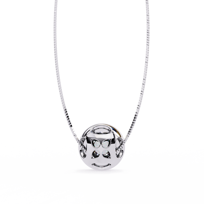 Solara Halo Diamond Pendant
