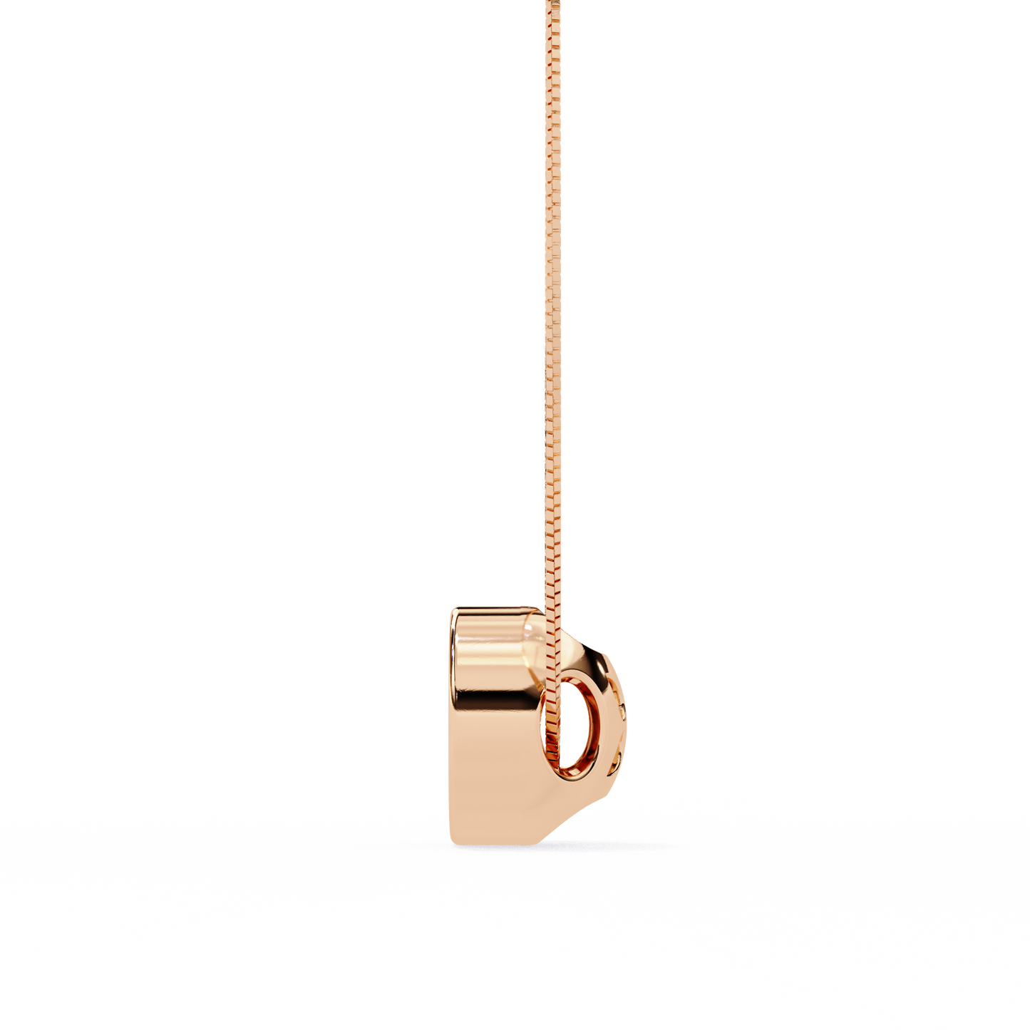 Solara Halo Diamond Pendant