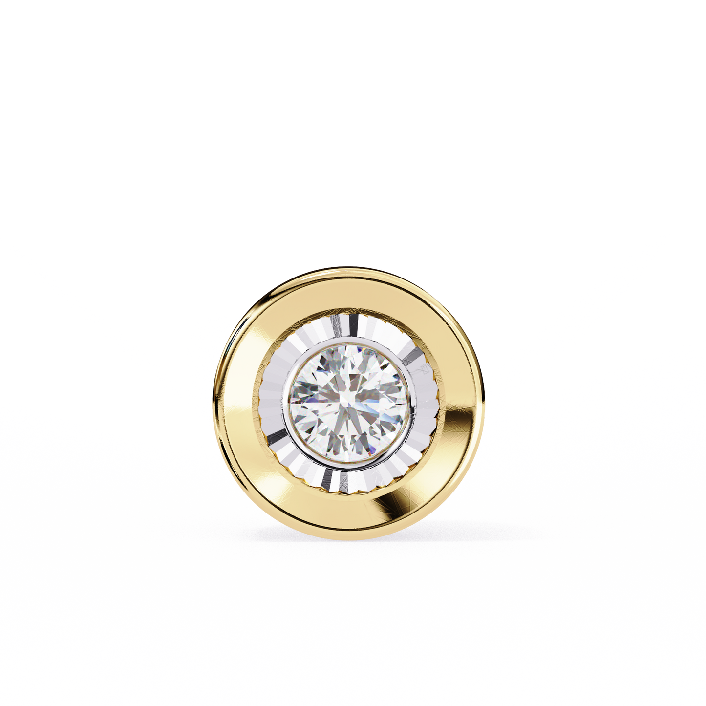 Solara Halo Diamond Pendant