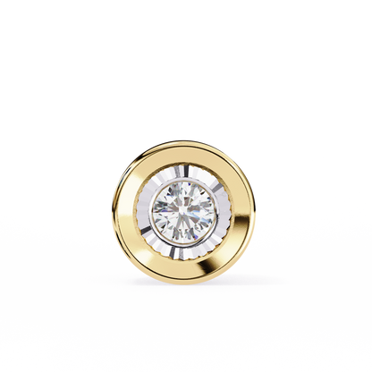 Solara Halo Diamond Pendant