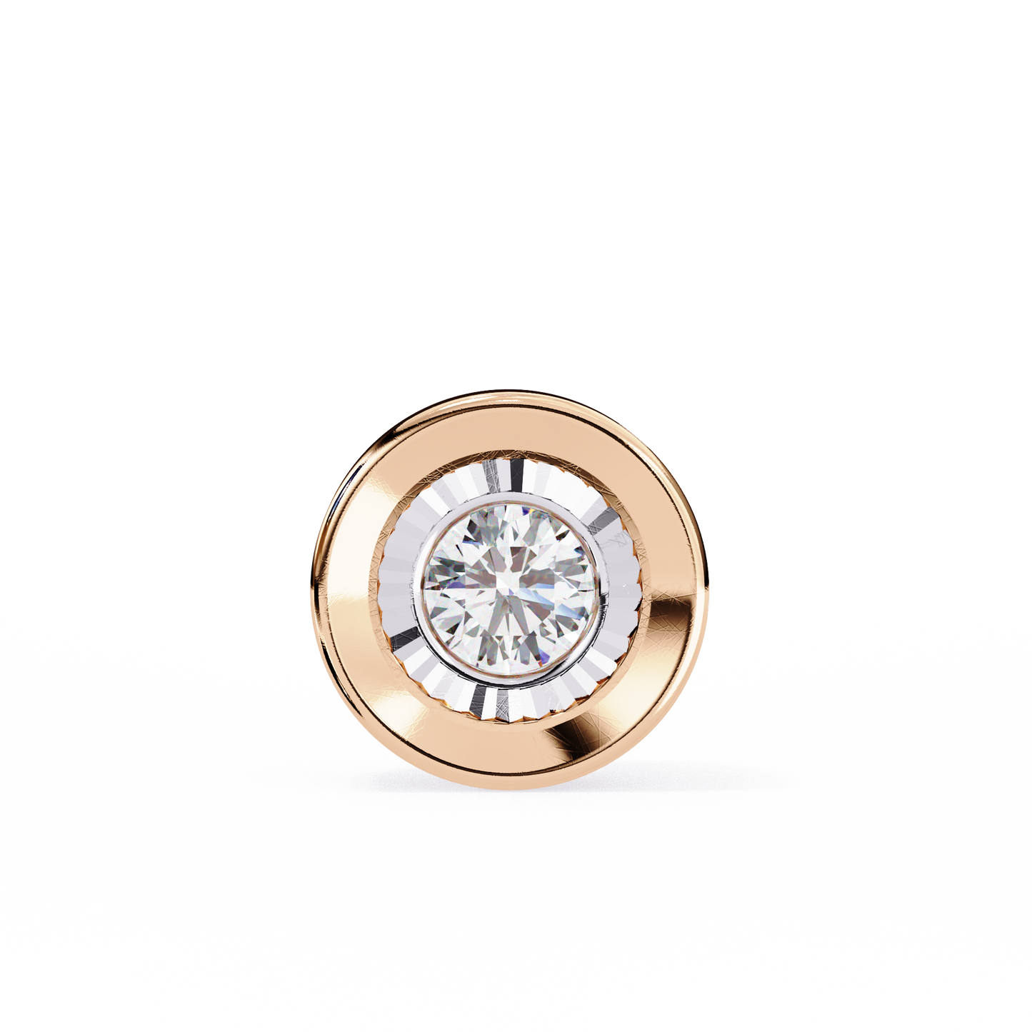 Solara Halo Diamond Pendant