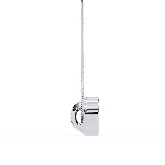Solara Halo Diamond Pendant