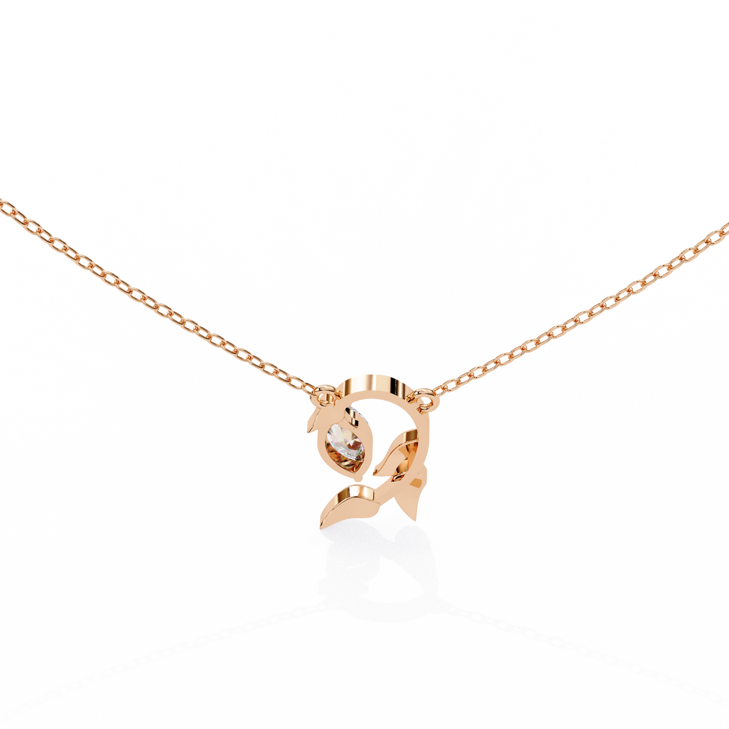 Liora Leaf Drop Pendant