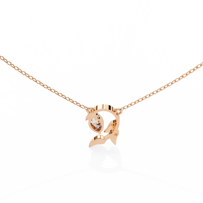 Liora Leaf Drop Pendant