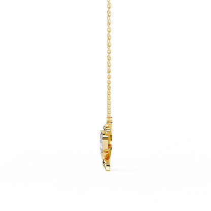 Liora Leaf Drop Pendant