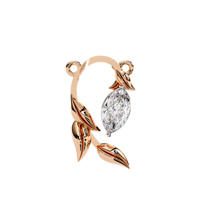 Liora Leaf Drop Pendant