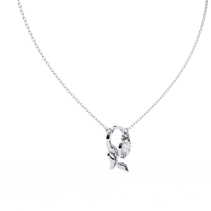 Liora Leaf Drop Pendant