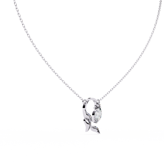 Liora Leaf Drop Pendant