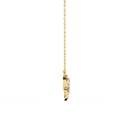 Liora Leaf Drop Pendant