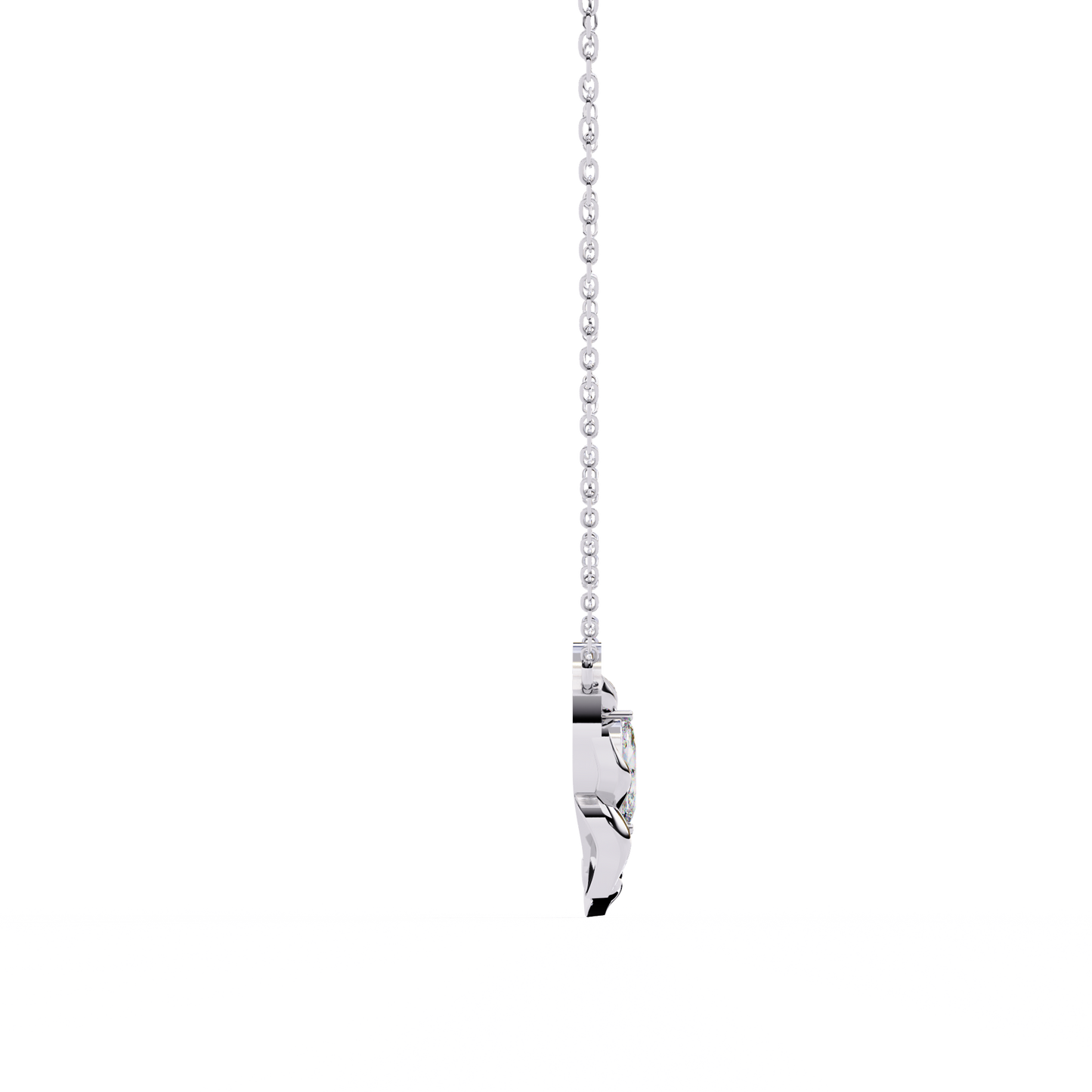 Liora Leaf Drop Pendant