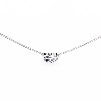 Amora Heart Halo Pendant
