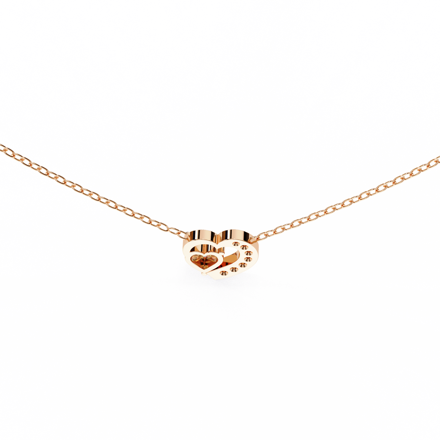 Amora Heart Halo Pendant