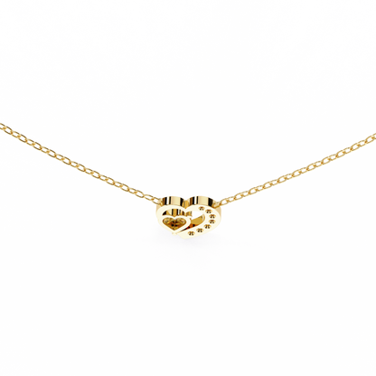 Amora Heart Halo Pendant