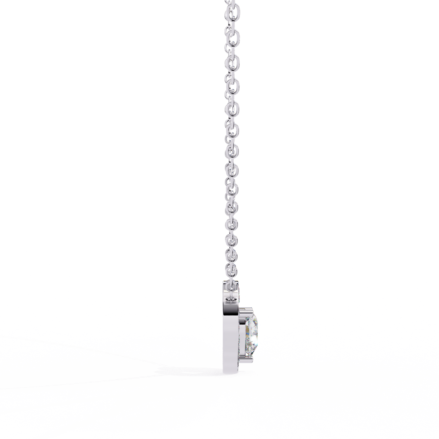 Amora Heart Halo Pendant