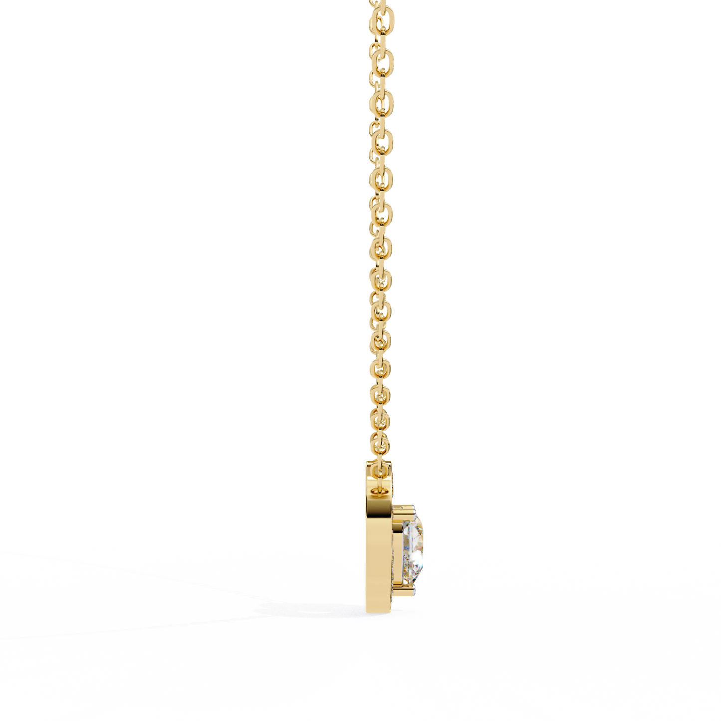 Amora Heart Halo Pendant