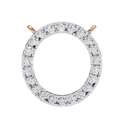 Aureon Circle Halo Pendant