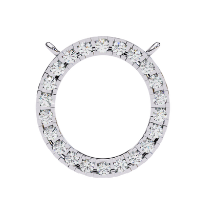 Aureon Circle Halo Pendant