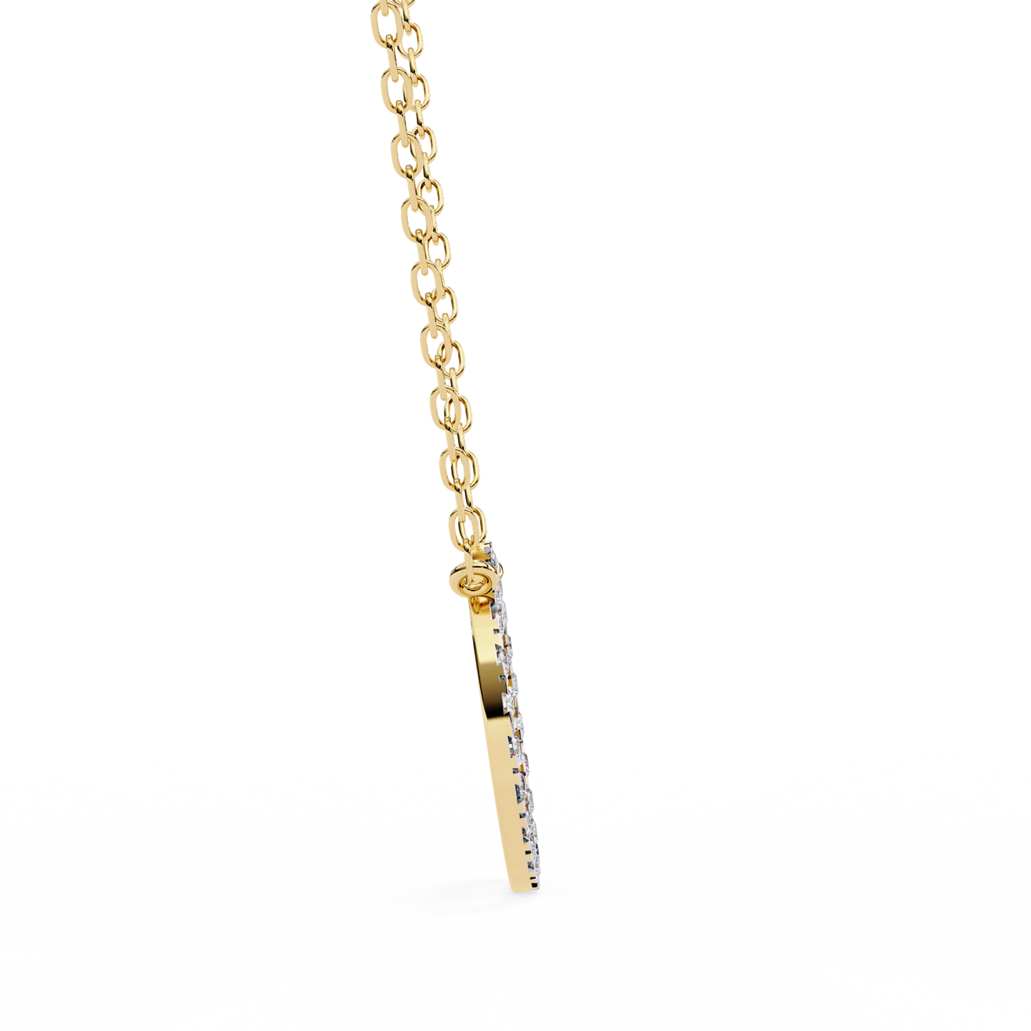 Aureon Circle Halo Pendant