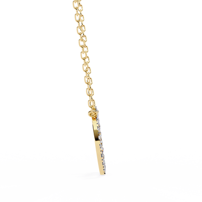 Aureon Circle Halo Pendant