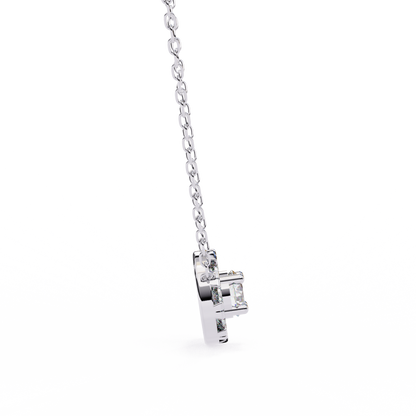 Celestial Halo Diamond Pendant