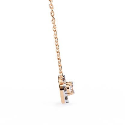 Celestial Halo Diamond Pendant