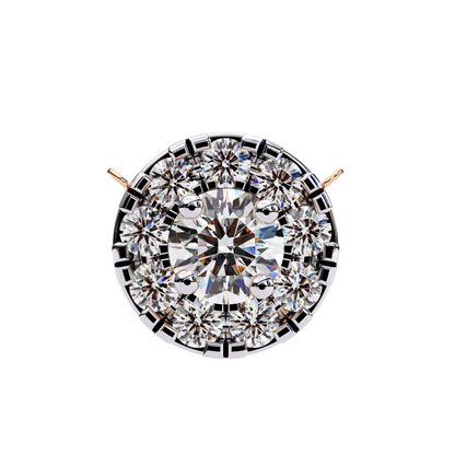 Celestial Halo Diamond Pendant