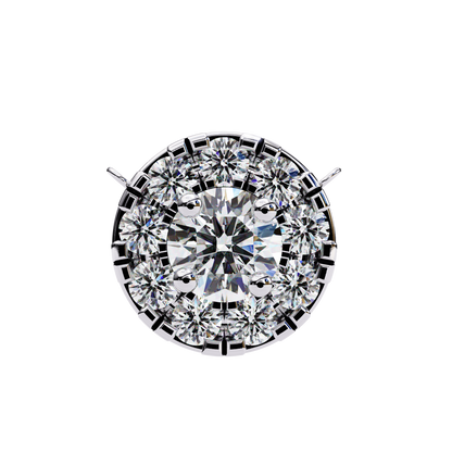 Celestial Halo Diamond Pendant