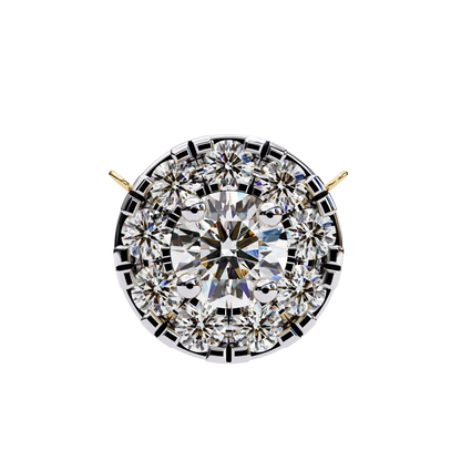Celestial Halo Diamond Pendant