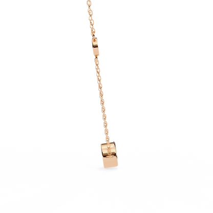 Trinity Bezel Diamond Station Pendant