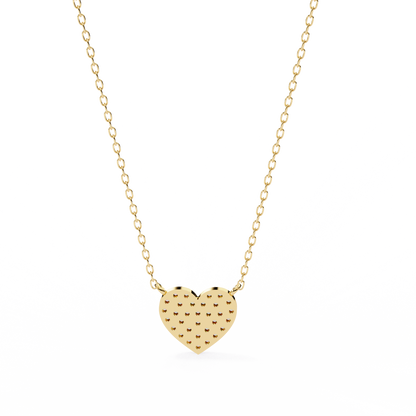Pavé Heart Diamond Pendant