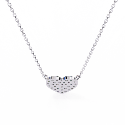 Pavé Heart Diamond Pendant