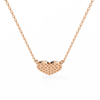 Pavé Heart Diamond Pendant