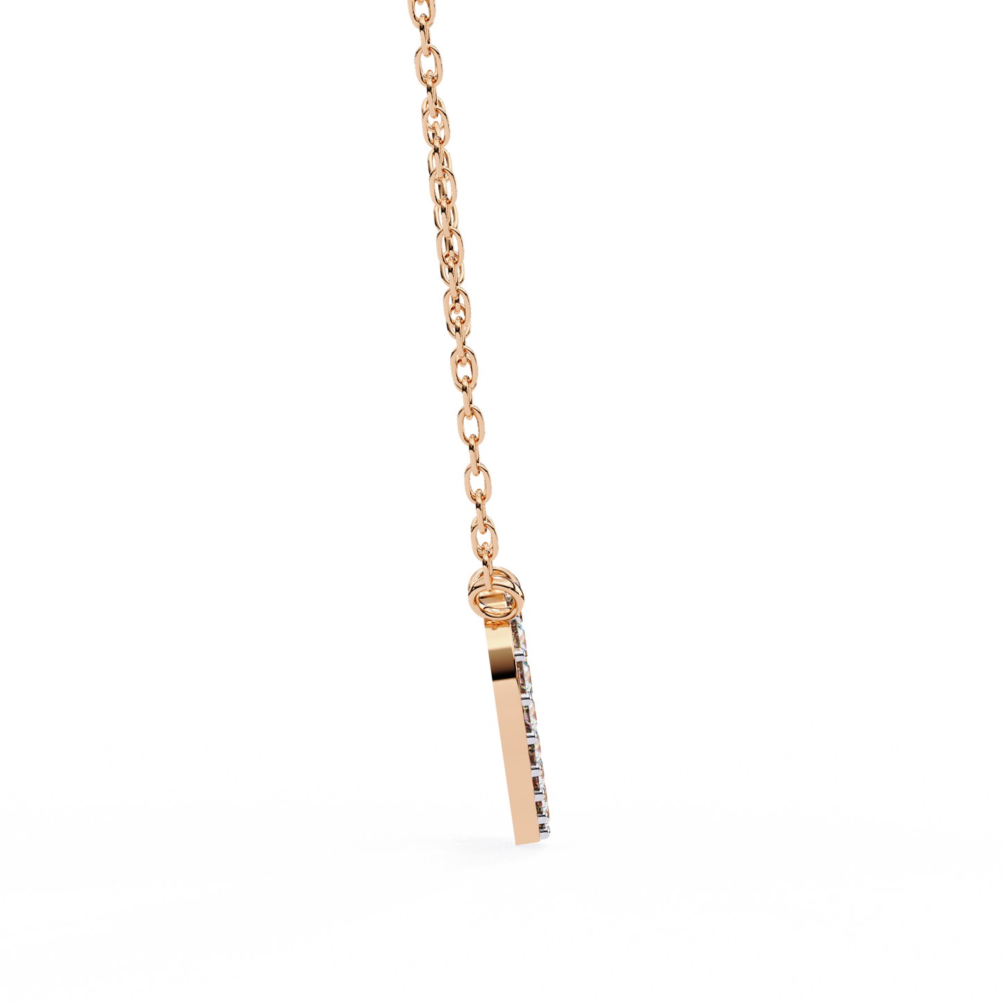 Pavé Heart Diamond Pendant