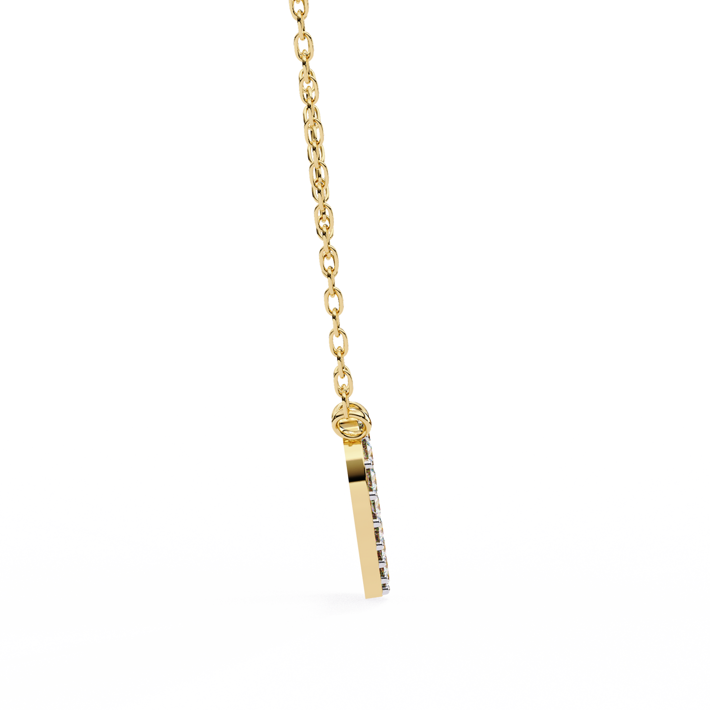 Pavé Heart Diamond Pendant