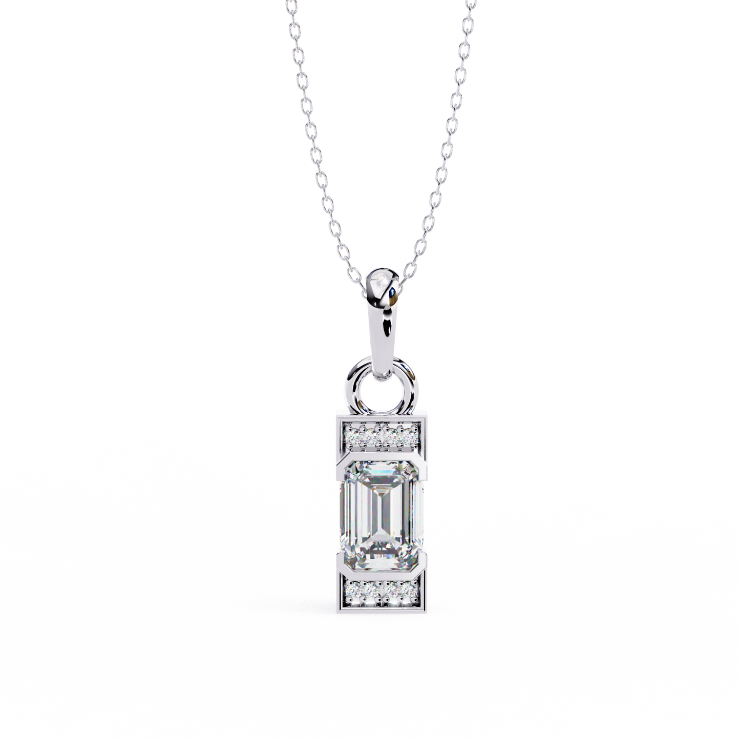 Zeromakin Astra Emerald Pendant