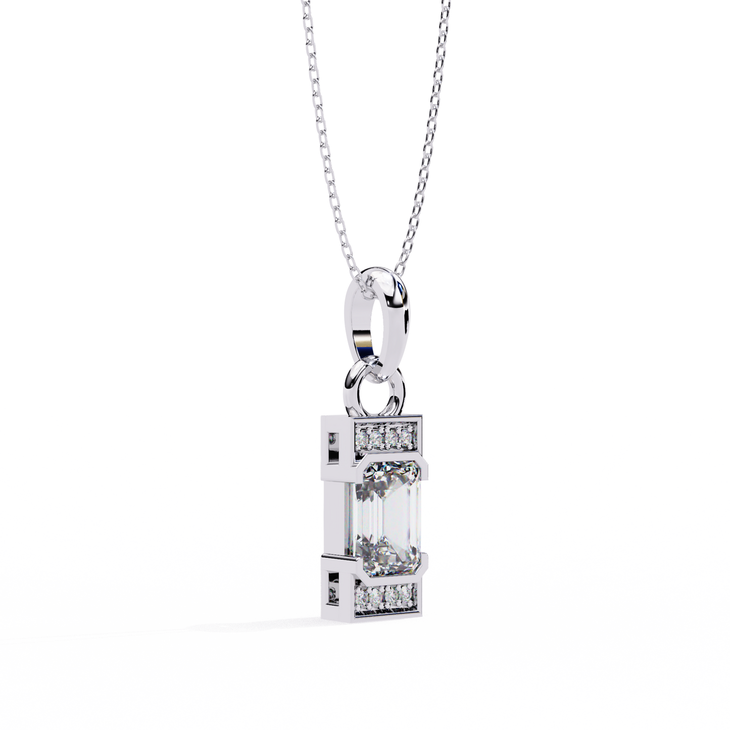Zeromakin Astra Emerald Pendant