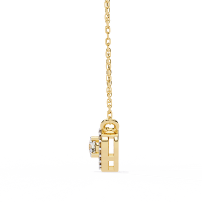 Amora Heart Halo Pendant