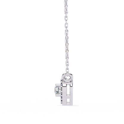 Amora Heart Halo Pendant