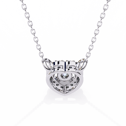 Amora Heart Halo Pendant