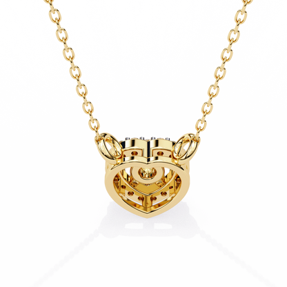 Amora Heart Halo Pendant
