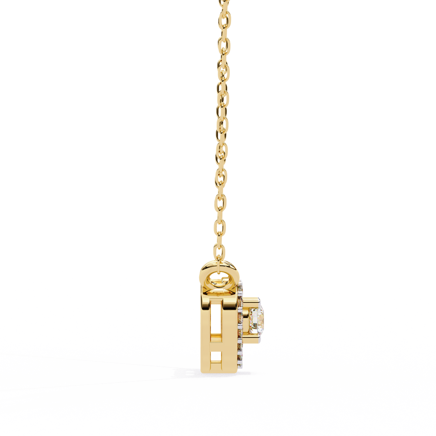 Amora Heart Halo Pendant