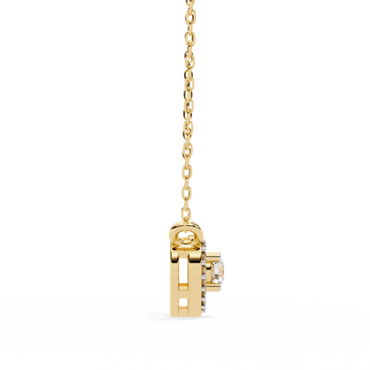 Amora Heart Halo Pendant