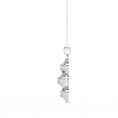 Trinity Circle Diamond Pendant