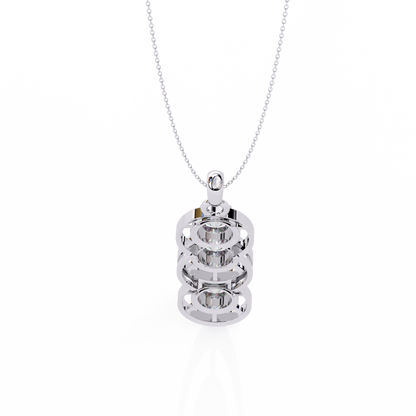Trinity Circle Diamond Pendant