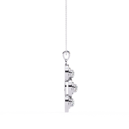 Trinity Circle Diamond Pendant