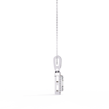Regalis Baguette Diamond Pendant