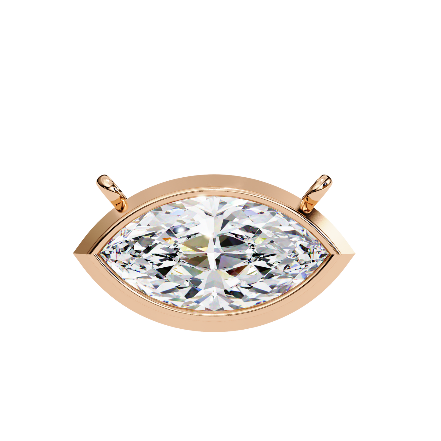 Celeste Prism Drop Pendant