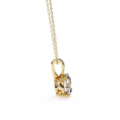 Celeste Classic Solitaire Diamond Pendant