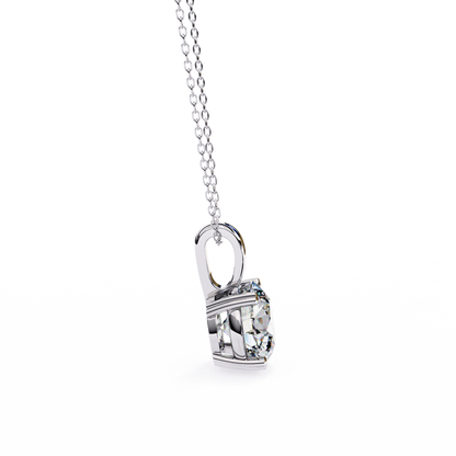Celeste Classic Solitaire Diamond Pendant