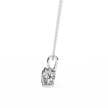 Celeste Classic Solitaire Diamond Pendant
